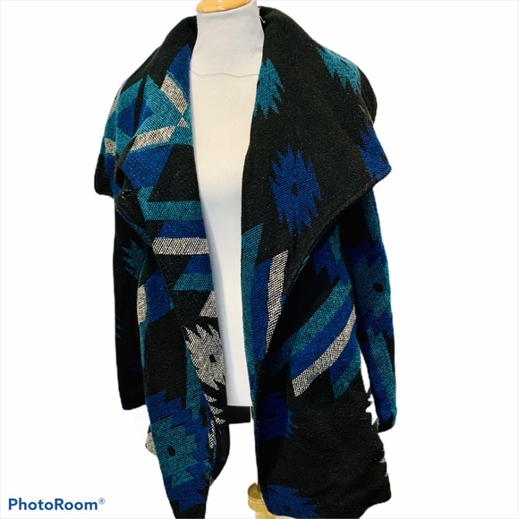 THREAD & SUPPLY Southwest Print Winter Coat - Picture 3 of 9